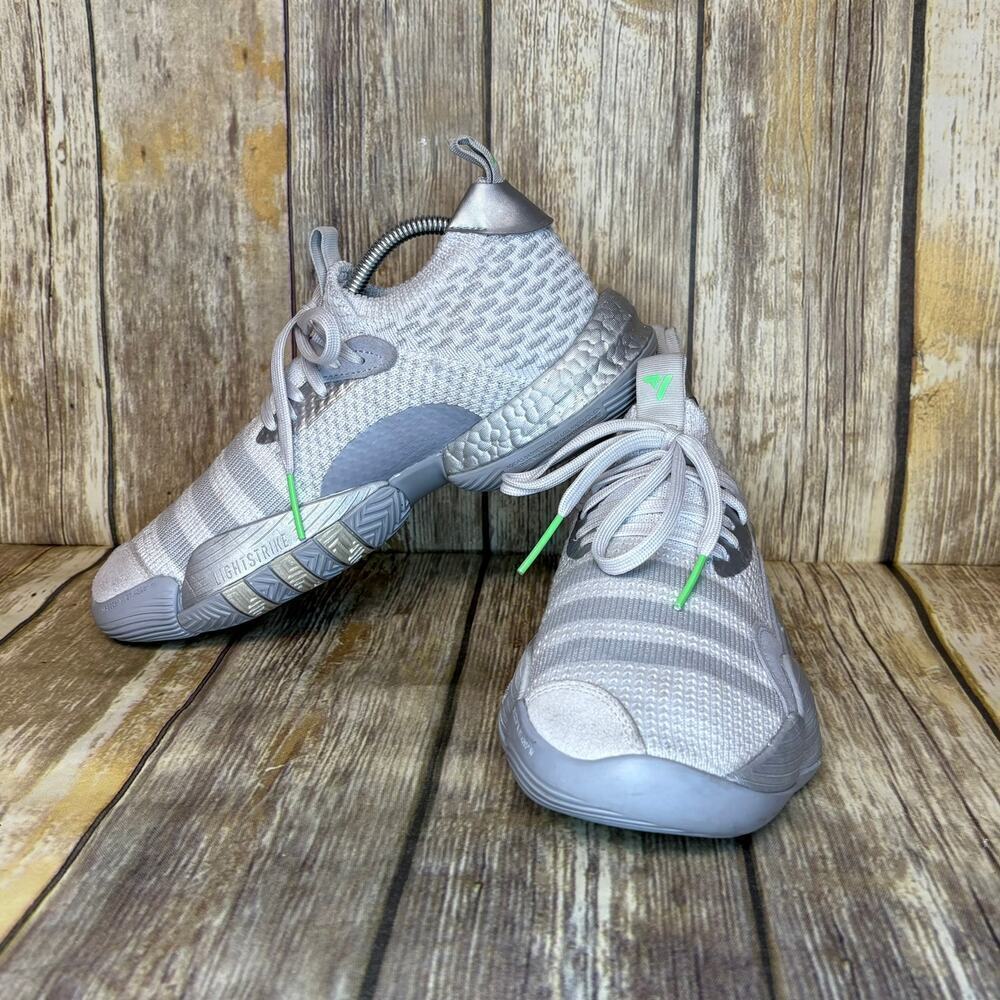 adidas Trae Young‎ 2 Dash Grey Halo Silver Mens Sneaker Sz 8